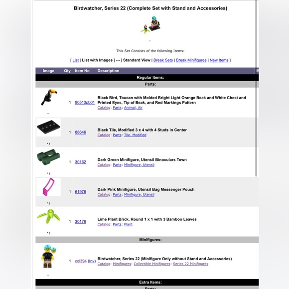 Lego Series 22 BirdWatcher - Picture 3 of 9